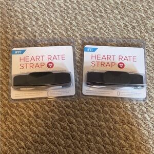 Black Heart Rate Strap